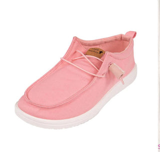 Simply Southern Youth Slip On Shoes Coral