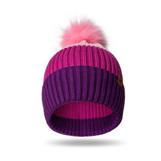 Britt’s Knits Kids Colorful Pom Hat