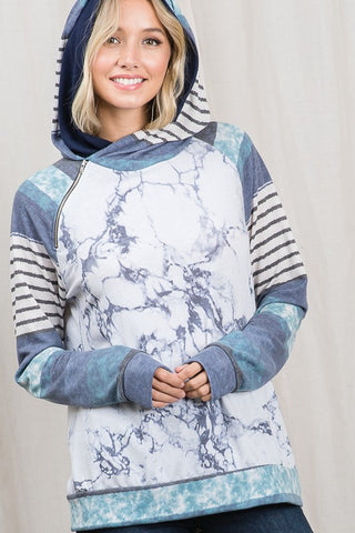 Lovely Melody Marbelous Double Hoodie