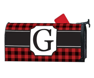 Buffalo Check Monogram Mail Wrap