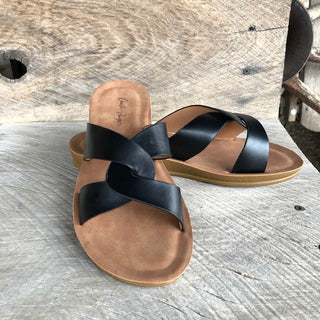 Charlie Paige Criss Cross Sandals