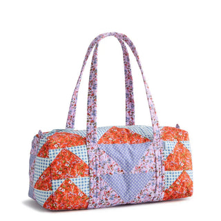 Vera Bradley Small Original Duffle Flying Geese Patchwork