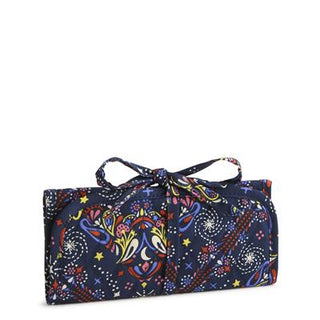 Vera Bradley Jewelry Roll Starry Paisley