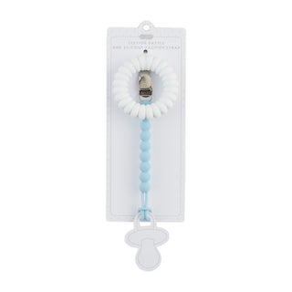 Mudpie White Teether & Pacy Strap