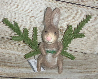 Ganz Woodland Felt Rabbit Ornament