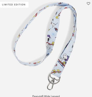Vera Bradley Ski Jump Snoopy Wide Lanyard