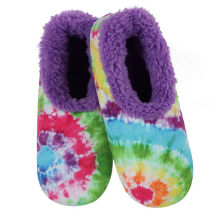 Snoozies Peace Out Tie Dye