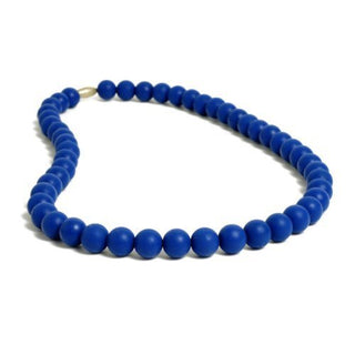 Chewbeads Silicone Teething Necklace Cobalt Blue