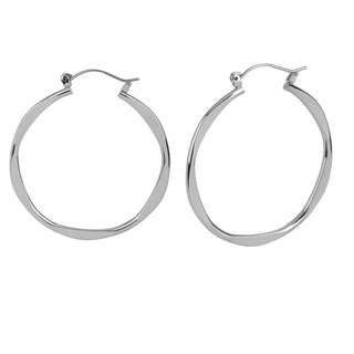 Whispers Wavy Hoop Earrings WN003096/97