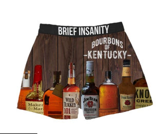 Brief Insanity Bourbons of Kentucky Boxers