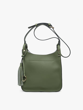 Jen & Co Lucinda Square Crossbody Emerald M2469