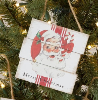 Santa Vintage Icon Ornament