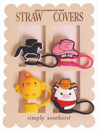 Simply Southern Straw Cover Howdy