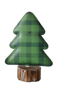 Plaid & Pine Tree w/Stand Style 3