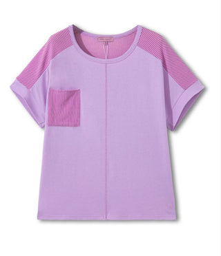 Simply Southern Short Sleeve Favorite Tee Lilac