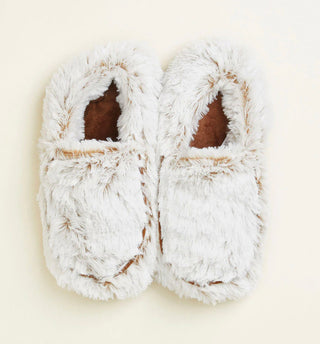Warmies Slippers Marshmallow Brown