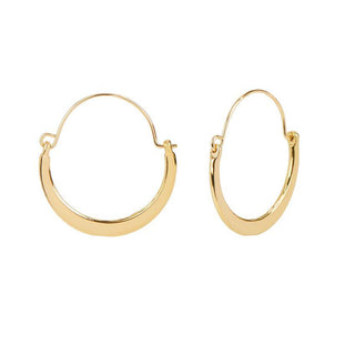 Whispers Flat Crescent Hoop WN003091