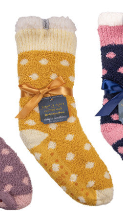 Simply Southern Dot Camper Socks
