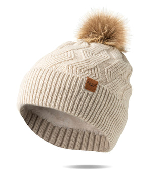 Britt’s Knits Mainstay Pom Hat Oat