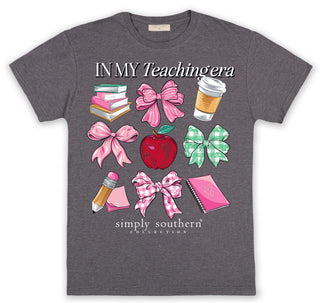 Simply Southern Teach Iron Heather T-Shirt