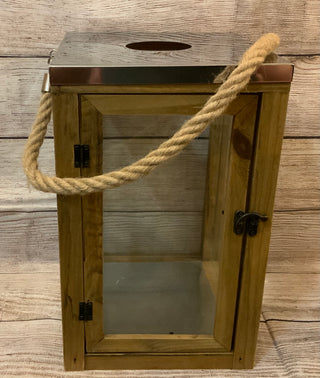 Nautical Wooden Lantern