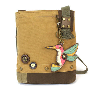 Chala 903 Hummingbird Patch Crossbody Brown