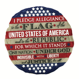 Spoontiques Pledge of Allegiance Garden Stone