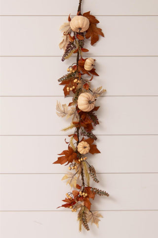 White Pumpkin Garland