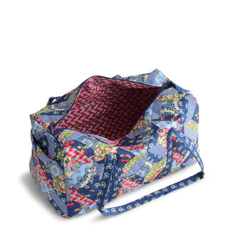 Vera Bradley Large Original Duffle Trellis Patchwork