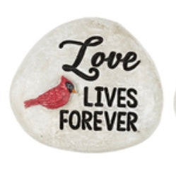 Memorial Cardinal Pocket Stone