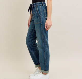 Judy Blue HW Vintage Wash Jogger 88971