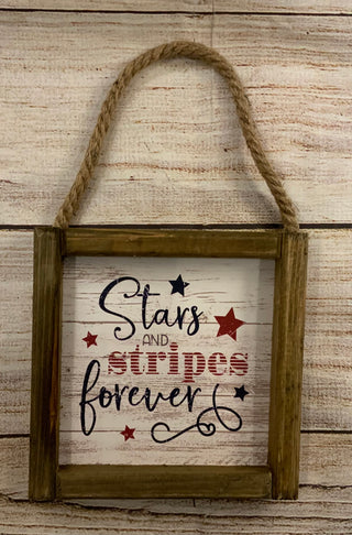 Americana Wood Sign