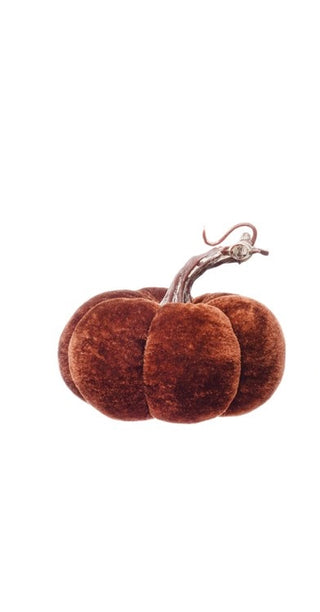 Velvet Pumpkin, 4-1/4” Round