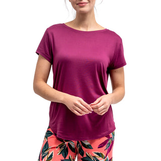 Hello Mello Dream Tee Plum