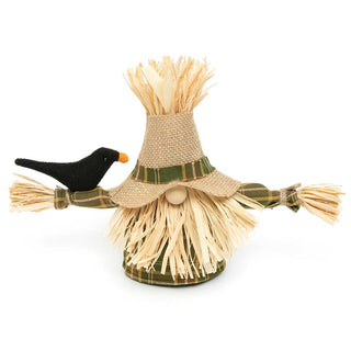 Raffia Gnome Scarecrow