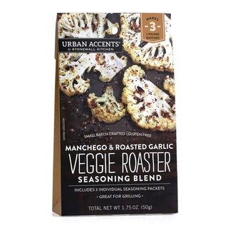 Stonewall Kitchen Manchego & Roasted Garlic Veggie Roaster Seasoning Blend