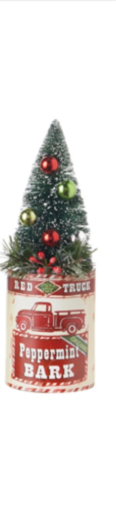 Holiday Spice Container w/Tree