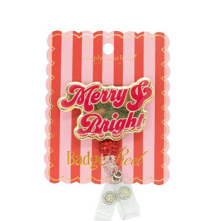 Simply Southern Holiday Badge Reel Merry