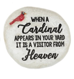 Memorial Cardinal Pocket Stone