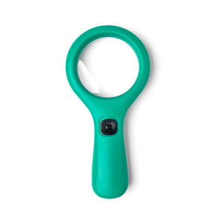 Modern Monkey Get a Clue LED Magnifying Glass Green