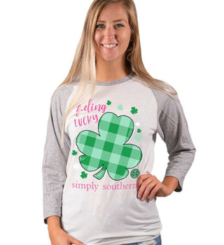 Simply Southern Feeling Lucky Long Sleeve Shirt