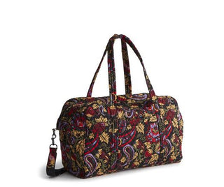 Vera Bradley Miramar Weekender Midnight Garden Paisley