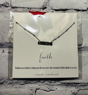 Simply Southern Necklace Faith
