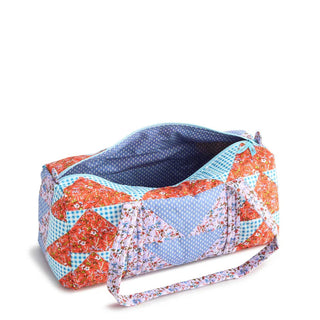 Vera Bradley Small Original Duffle Flying Geese Patchwork
