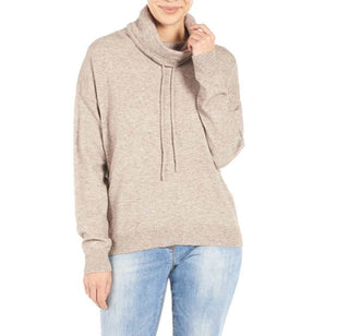 Coco + Carmen Kilkenny Cowl Neck Sweater Oatmeal 2139072