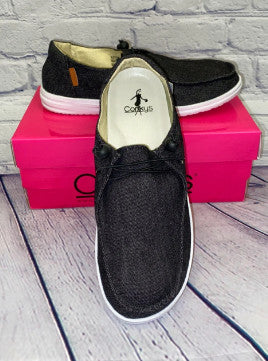 Corkys Kayak Slip Ons Black