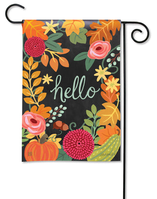 Boho Fall Garden Flag
