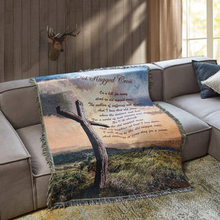 The Old Rugged Cross Tapestry Throw