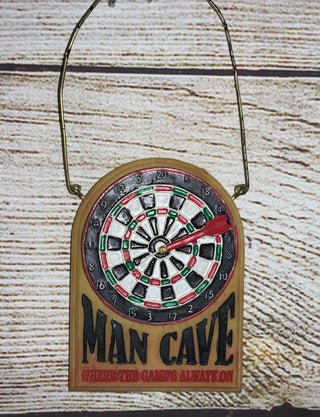 Man Cave Dart Board Ornament