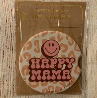 Simply Southern Car Coaster Happy Mama
